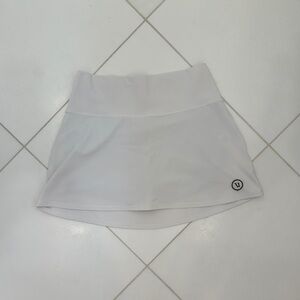 Vuori White Volley Tennis Skirt